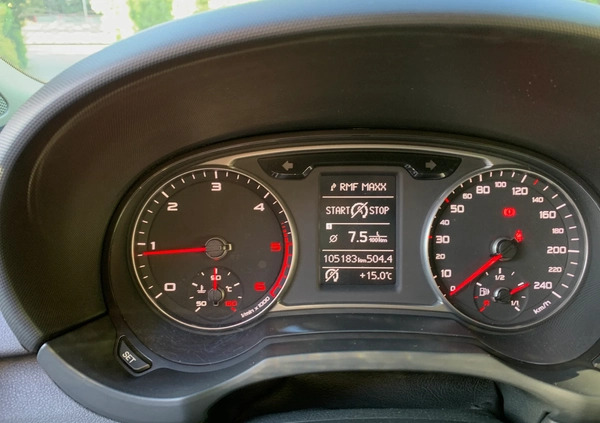 Audi A1 cena 28500 przebieg: 105190, rok produkcji 2011 z Turek małe 172